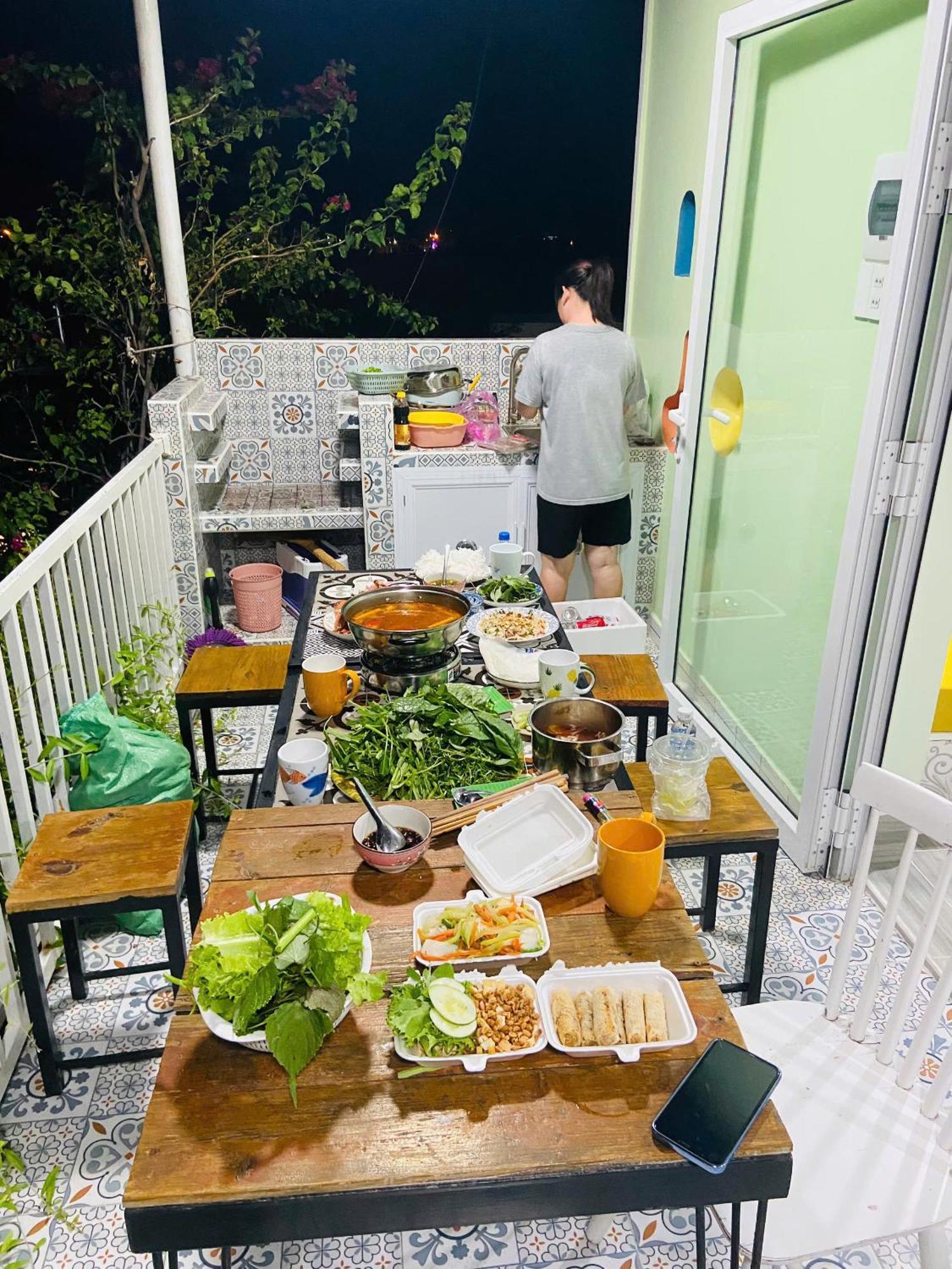 Gio Homestay And Coffee Ap Khanh Phuoc Kültér fotó